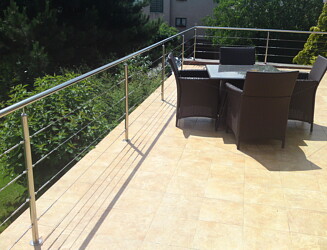 6 - Nerezové zábradlí